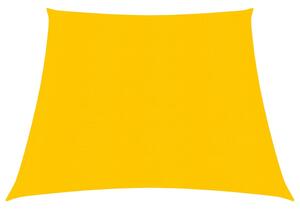 VidaXL Jedro za zaštitu od sunca 160 g/m² žuto 3/4 x 3 m HDPE