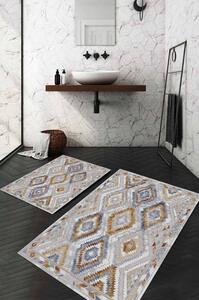 Sivi kupaonski tepisi u setu od 2 kom 100x60 cm - Minimalist Home World
