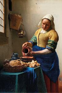 Poster The Milkmaid (1658), Jan Vermeer