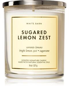 Bath & Body Works Sugared Lemon Zest mirisna svijeća 227 g