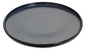 Tamno plavi desertni tanjur od keramike TERRE INCONNUE