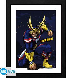 Uokvireni poster My Hero Academia - All Might