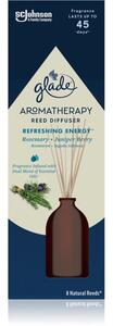 GLADE Aromatherapy Refreshing Energy aroma difuzer s punjenjem Rosemary + Juniper Berry 80 ml