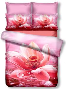 Posteljina od mikrovlakna NECTARIO ružičasta Dimenzije posteljine: 2 ks 80 x 80 cm | 200 x 220 cm