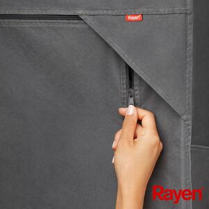 Sivi tekstilni ormar 79x155 cm – Rayen