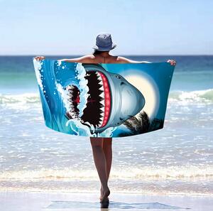 Ručnik za plažu s morskim psom Širina: 100 cm | Duljina: 180 cm