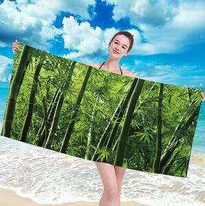Ručnik za plažu s motivom bambusa Širina: 100 cm | Duljina: 180 cm