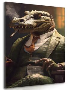 Slika životinja gangster krokodil