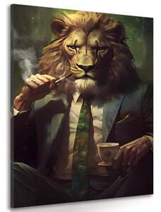 Slika životinja gangster lav