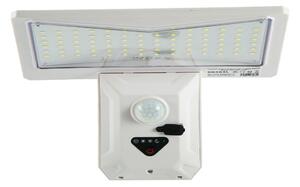 Immax 08483L - LED Solarna zidna svjetiljka sa senzorom LED/2,6W/5,5V IP65 bijela