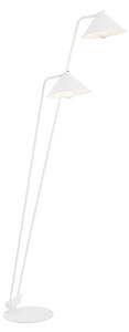 Argon 7074 - Podna lampa GABIAN 2xE27/15W/230V bijela