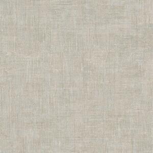 Siva flis tapeta s plavim kockicama, tekstilna struktura, MU1102, Muse, Grandeco | Ljepilo besplatno