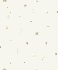 Dječja flis tapeta za zid, bijela, nebo, LD3617, Little Dreamers, Grandeco | Ljepilo besplatno