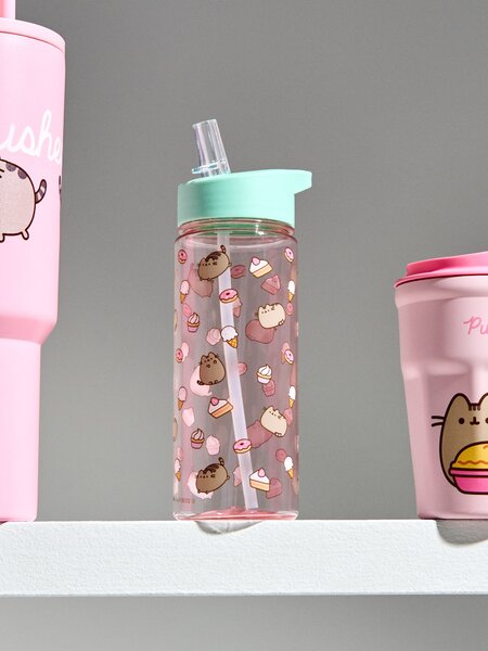 Sinsay - Boca za vodu s ručkom i slamkom Pusheen the Cat