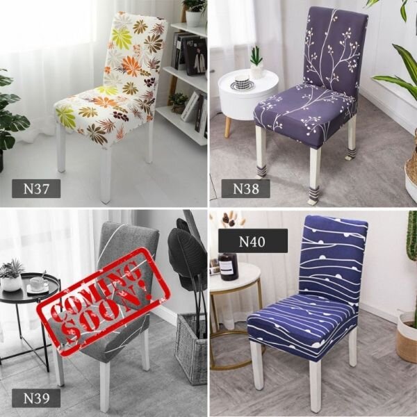 New Style - Rastezljive navlake za stolce u dezenima