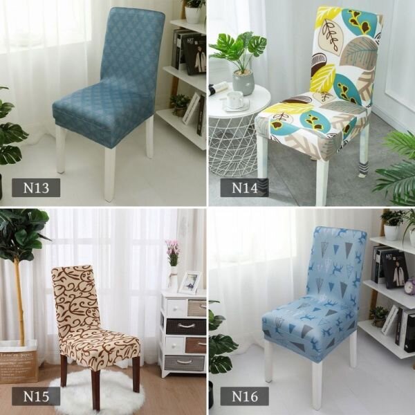New Style - Rastezljive navlake za stolce u dezenima