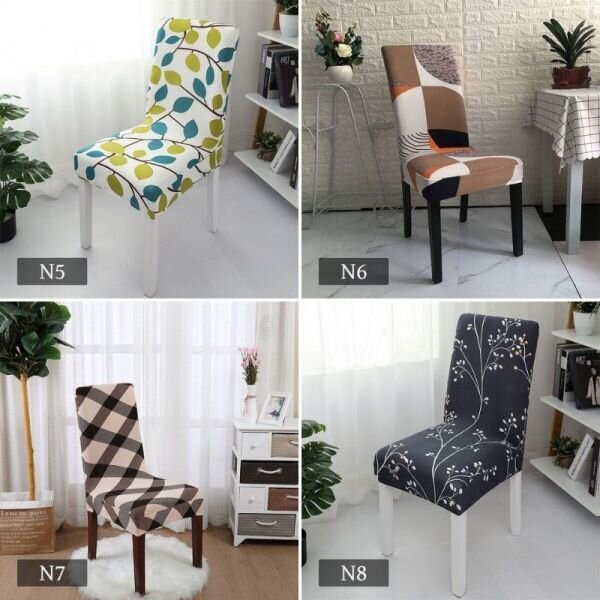 New Style - Rastezljive navlake za stolce u dezenima