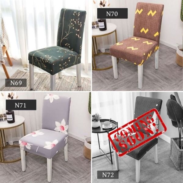 New Style - Rastezljive navlake za stolce u dezenima