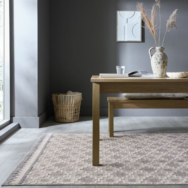 Sivo-bež periv tepih 116x170 cm Graysen – Flair Rugs