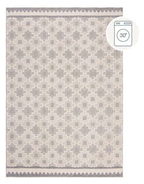 Sivo-bež periv tepih 116x170 cm Graysen – Flair Rugs