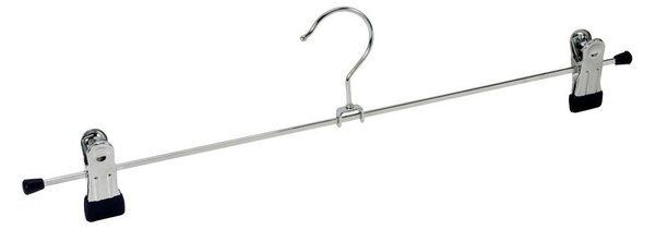 Set s 2 vješalice za odjeću s kvačicama Wenko Hanger Snap Long