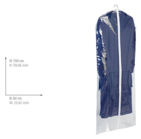 Prozirna ambalaža za odijelo Wenko Transparent, 150 x 60 cm
