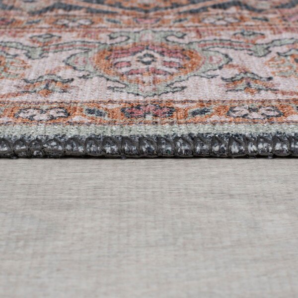Ružičasta periva staza 60x230 cm Briony Traditional – Flair Rugs