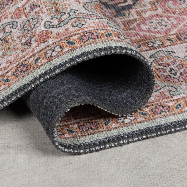 Ružičasta periva staza 60x230 cm Briony Traditional – Flair Rugs