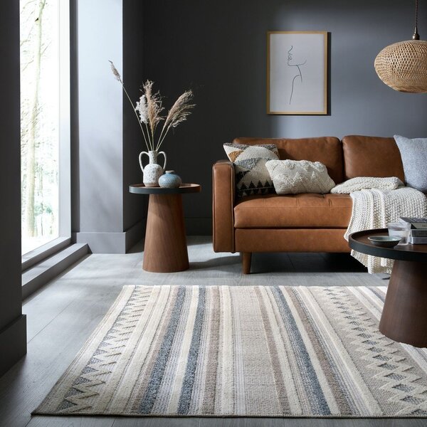 Sivo-bež periv tepih 116x170 cm Everette – Flair Rugs