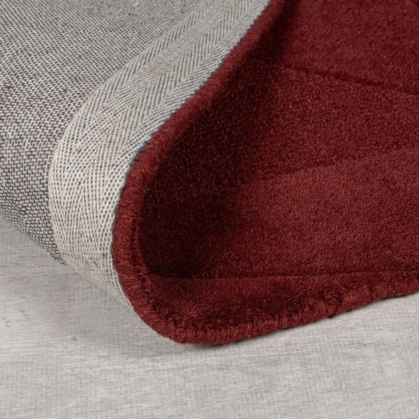Bordo ručno rađen vunen tepih 160x230 cm Shard Red – Flair Rugs