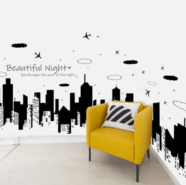 Zidna naljepnica - Beautiful Night