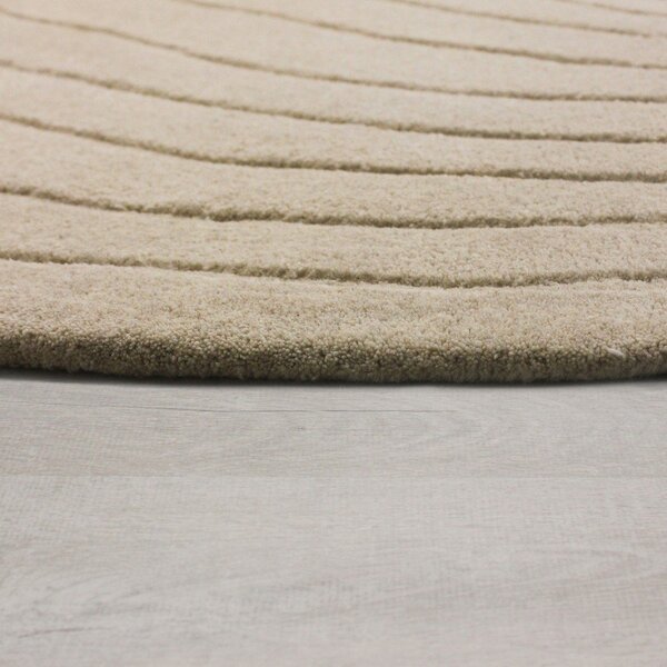Bež vunen tepih 160x230 cm Puddle Wool – Flair Rugs