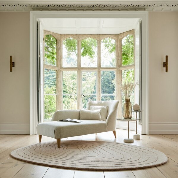 Bež vunen tepih 160x230 cm Puddle Wool – Flair Rugs