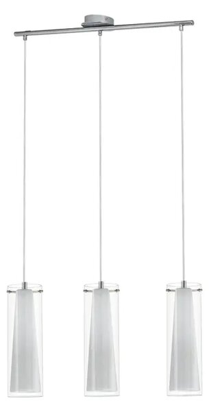 VISILICA 3xE27 3X60W KROM/BISTRO/BIJELO PINTO 89833