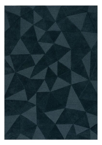 Plavozeleni ručno rađen vunen tepih 120x170 cm Shard Teal – Flair Rugs