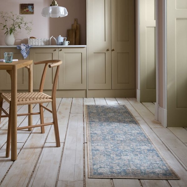 Plava periva staza 60x230 cm Orelia Global – Flair Rugs