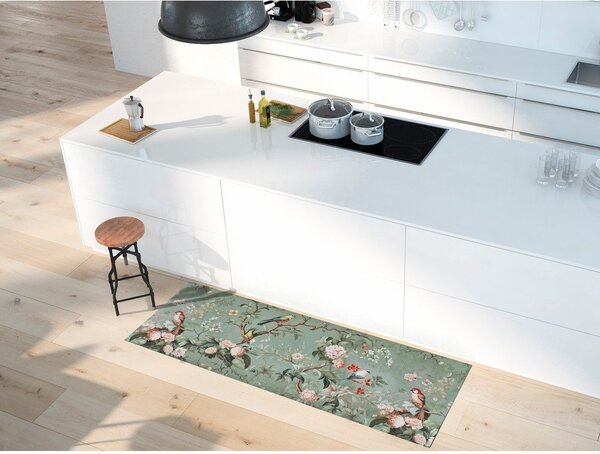 Svijetlo zelena periva staza 52x200 cm Ricci Monet – Universal