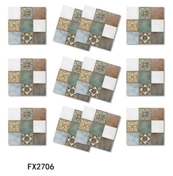 FX Mozaik zidne naljepnice 10x10 cm - pakiranje 18 komada
