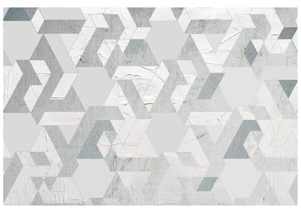 Tapeta street art geometrijska slagalica