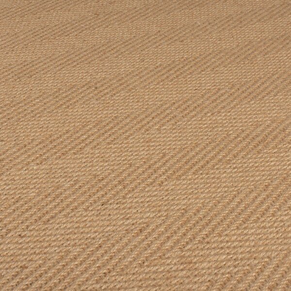 Jutena staza u prirodnoj boji 60x800 cm Kira – Flair Rugs