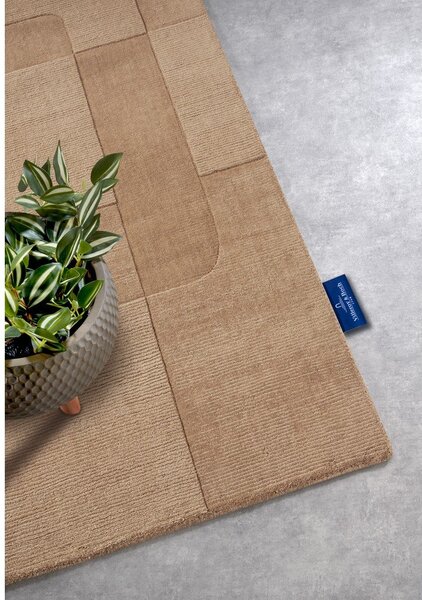 Bež ručno rađena vunenia staza 80x250 cm Charlotte – Villeroy&Boch