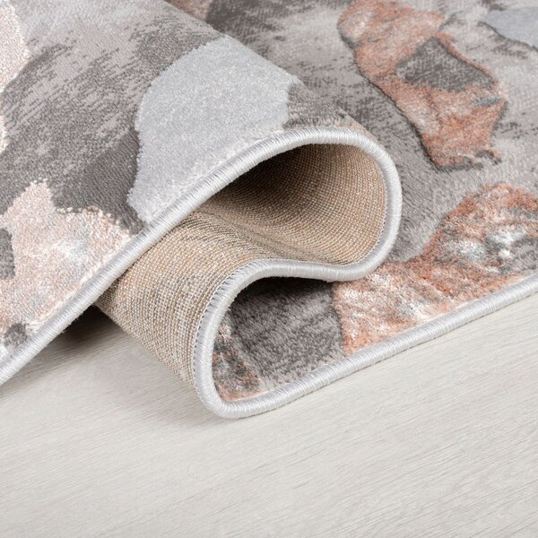 Siva/bež staza 60x230 cm Marbled – Flair Rugs