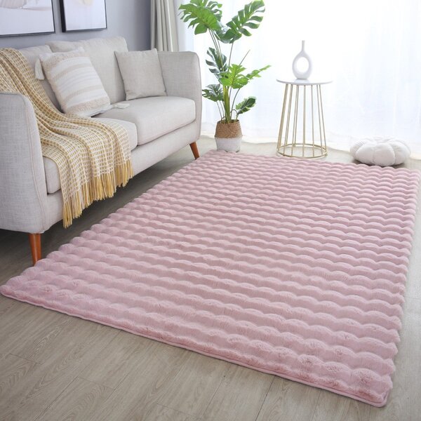 Svijetlo ružičasta periva staza 80x250 cm Ambiance – Ayyildiz Carpets