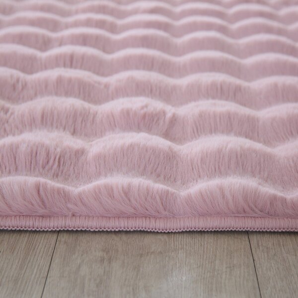 Svijetlo ružičasta periva staza 80x250 cm Ambiance – Ayyildiz Carpets