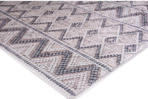 Siva periva staza 80x200 cm Zig Zag – Vitaus