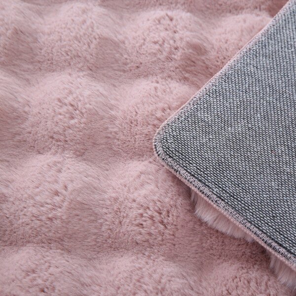 Svijetlo ružičasta periva staza 80x250 cm Ambiance – Ayyildiz Carpets