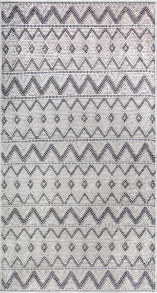 Siva periva staza 80x200 cm Zig Zag – Vitaus