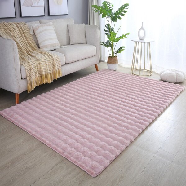 Svijetlo ružičasta periva staza 80x250 cm Ambiance – Ayyildiz Carpets