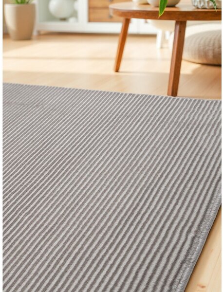 Siva/krem staza 80x240 cm Perles Dolomite – Elle Decoration