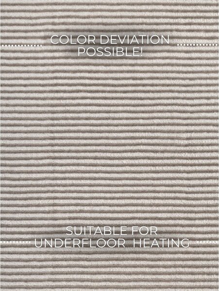 Siva/krem staza 80x240 cm Perles Dolomite – Elle Decoration